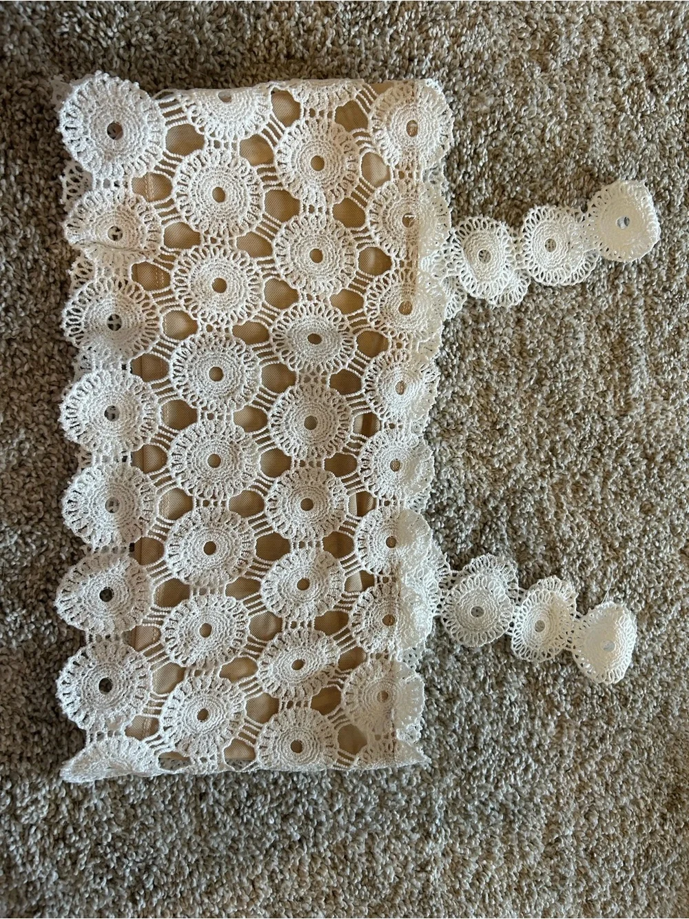 Evenuel NWT White Crochet Lace Tube Top - Women Accessories
